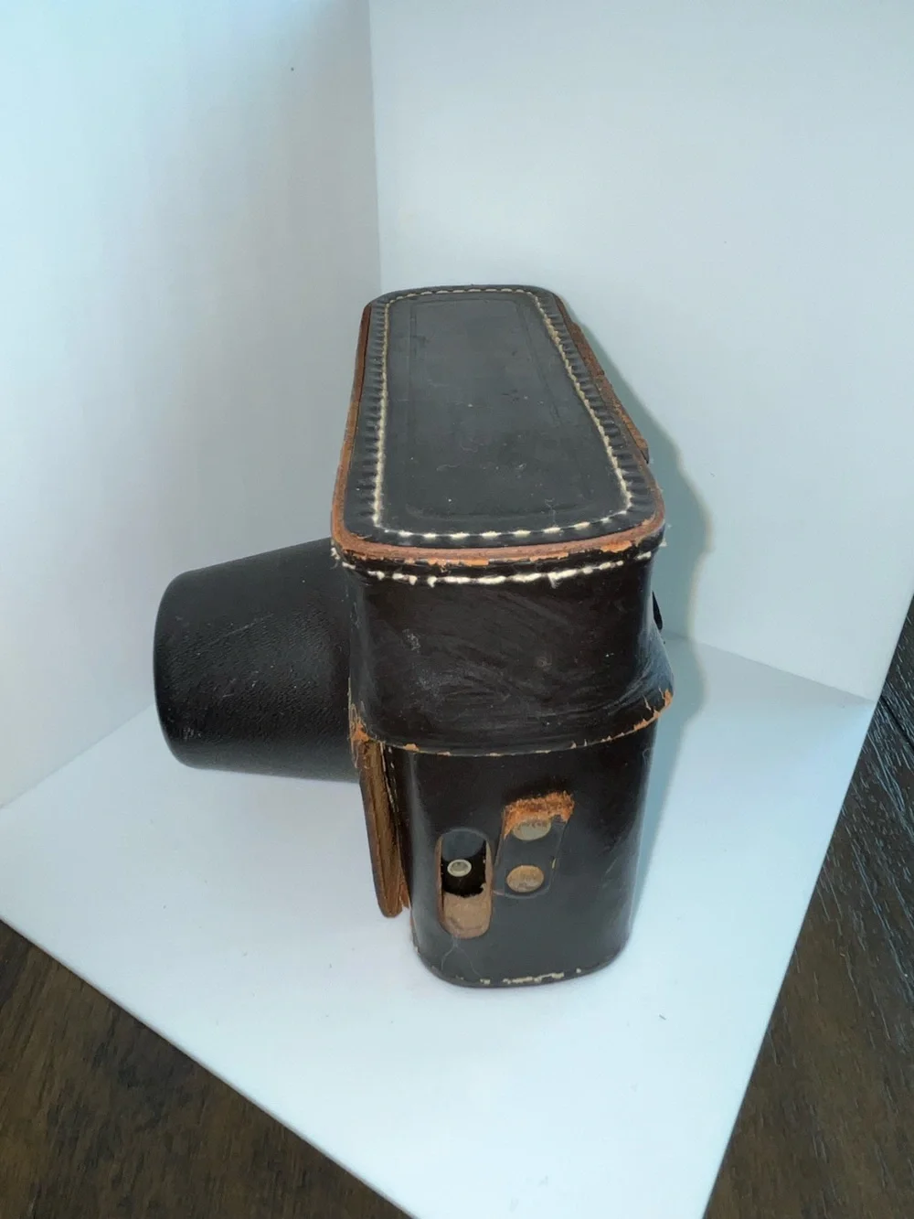Argus Vintage Rangefinder Film Camera, Black: W/ Leather Case Included: Untested